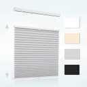 MYshade Top Down Bottom Up Shades Light Filtering Shade Cordless Blinds for Indoor Windows Honeycomb Cellular Sheer Window Blinds & Shades Easy to Install 31" W X 72" H (Grey)
