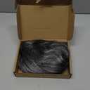 Old Lady Wig Costume for Women Grandma Granny Costume Wig for 100 Days of School Halloween Cosplay (Gray)