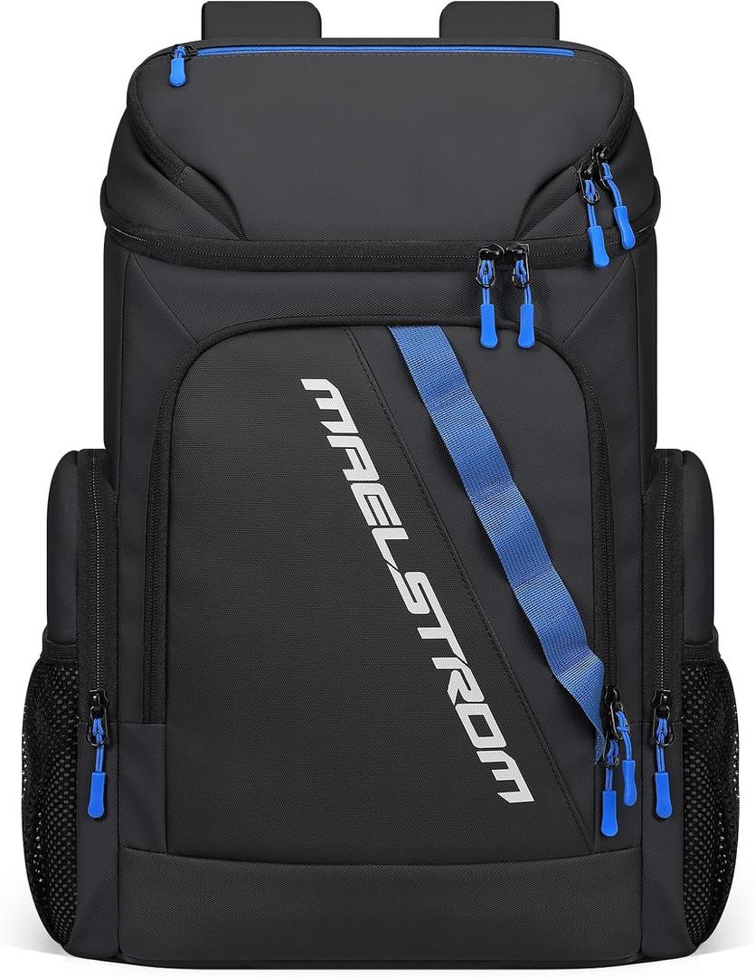 Maelstrom Backpack Cooler,36 Can Cooler Backpack,Soft Cooler Bag Insulated Leakproof,Lightweight Ice Chest Backpack,Travel Cooler Lunch Backpack for Camping,Hiking,Beach