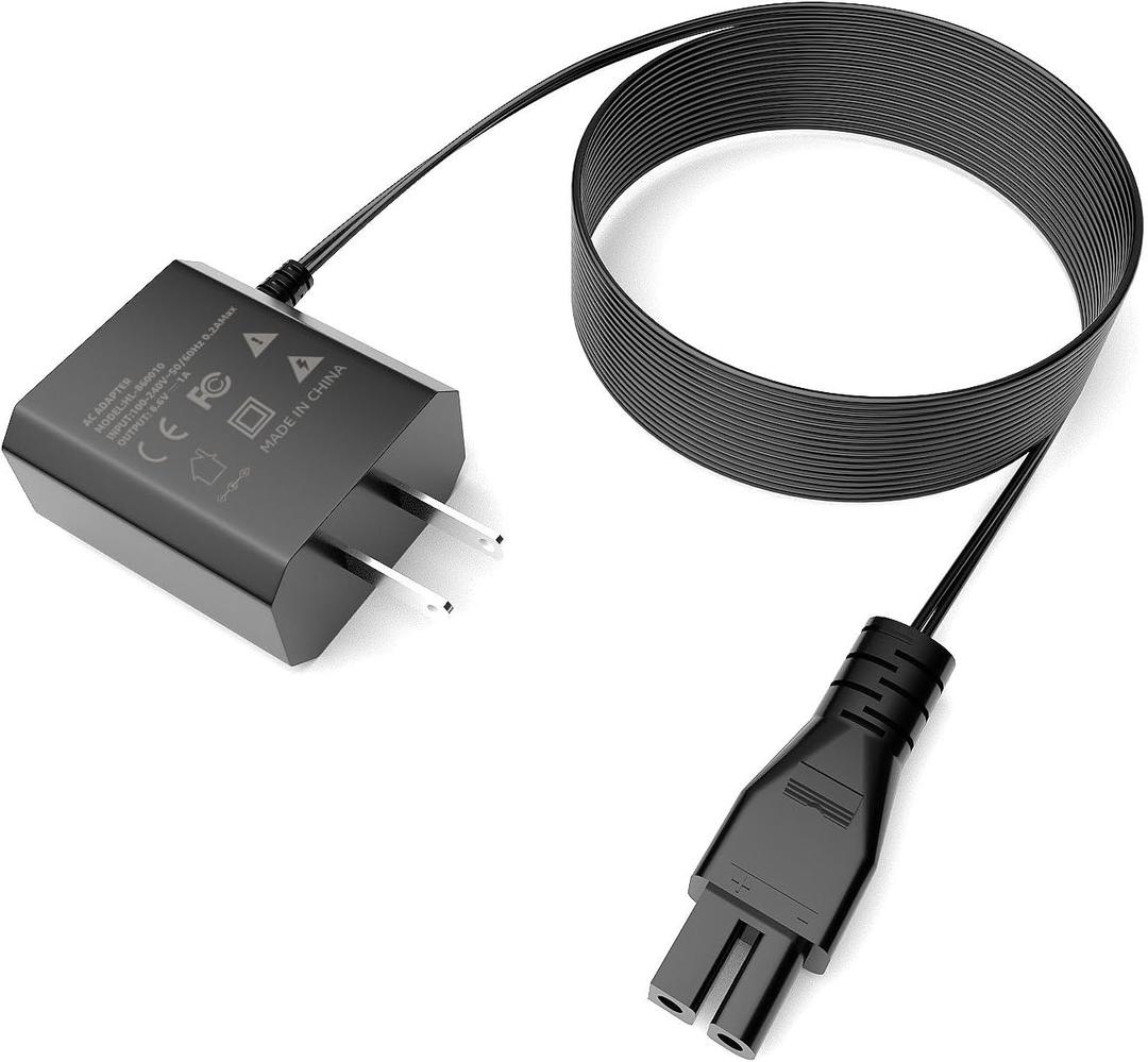 8.6V Charger for Pool Blaster Cordless Pool Vacuum Compatible with Pool Blaster LC099-2SK 22151EL 21051DL 26050SL 26051SL,Pool Vacuum Charger Supply,2 Prong AC DC Power Cord