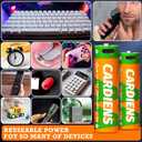 Rechargeable AA Batteries USB 2800mWh Rechargeable Lithium AA Batteries 1.5V Double A Battery with 4-in-1 USB-C Charging Cable and LED Charge Indicator, 8-Pack