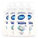 Dial Antibacterial Plus Hydrating Coconut Milk Liquid Hand Soap, 11oz (Pack of 4)