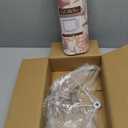 GOSO Medium Lampshade Polyester Fiber Printing Flowers and Birds Drum Lamp Shade For TableLamp,Floor Lamps,Diy Pendant Light,Wall Hanging,13 "Top x 13" Bottom x 10 "High(Spider) - Assembly Required