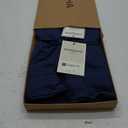 D'Moksha Homes Navy Blue Linen Table Runner 120 Inches Long - 100% Pure Linen Diamond Table Runner 14 x 120 Inch - Machine Washable Dining Table Runner for Spring
