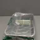 Stainless Steel Kitten Litter Box, 15.7"11.8"4" Low Entry Cat Litter Box for Small Cat, Kitty Shallow Litterbox for Guinea Pig, Puppy, Hamsters Toilet