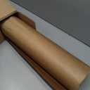 PerkHomy Brown Kraft Paper Roll 36" x 1,440" (120') for Craft Bulletin Board Paper Art Table Covering Crafting Gift Wrapping Bouquet Packing Parcel 70GSM 50LB (Brown, 36" x 120')