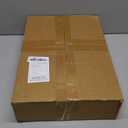 TOPDesign 6-Pack Canvas Tote Bags with an External Pocket, Reusable Grocery Shopping Bags, Top Zipper Closure, Daily Essentials (Red/Natural)