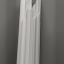 3 Sets Wall Molding Kit Pre-Cut Wainscot Wall Panel Premade Wainscoting Panels for Interior Molded Home Moulding Decoration Sectional Size 42 x 18 mm