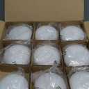 Tuyai (Set of 36) Floating Candles, 3 inch White Dripless Wax Burning Candles, for Weddings, Party, Special Occasions and Home Decorations