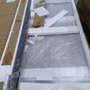 Semi-Frameless Sliding Shower Door W: 48 x H:72 Inches, Bathroom Sliding Door Easy to Install, 1/4 "Clear Glass, Black Hardware Double Sliding Glass Shower Room (SC-DS4872-02 Black)