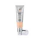IT Cosmetics CC+ Cream (Light Neutral) - Natural Full Coverage Foundation With SPF 50+, Color Corrector & Anti-Aging Hydrating Serum, Hyaluronic Acid + Peptides, Lightweight - 1.08 fl oz