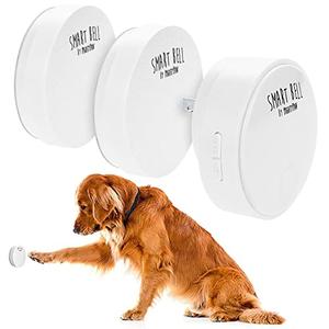 Mighty Paw Smart Bell 2.0 – Potty Training Button for Dogs & Puppies – Train Your Dog to Ring The Bell – Wireless Pet Communication (2 Button Pack)