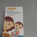 Electric Nasal Aspirator for Baby, Nose Aspirator for Toddlers, Waterproof Baby Nose Sucker, Nose Cleaner with 3 Silicone Tips, Adjustable Suction Level, Music and Light Soothing Function, Green