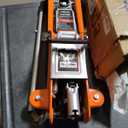 TONDA Low Profile Car Jack, 2.5 Ton (5,000 lb) Hydraulic Trolley Floor Jack for Garage, Home, Shop, Lifting Range 3.35" to 14.57", Orange
