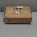 EMME Faux Fur Duvet Cover Twin Size, 2 Pieces Ultra Soft Fluffy Comforter Cover, Cozy Warm for Winter, Luxury Elegant Shaggy Bubble Design Bedding, 1 Duvet Cover & 1 Pillow Shams (Twin, White)