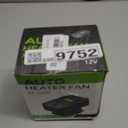 LARDERGO Car Heater, 2-in-1 Quickly Melt Frost & Clear Fog on Windshield, 2V 200W Portable Defroster with 360 Rotation, Cigarette Lighter Plug in for All Car - Black/Grey