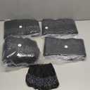 X-Large 100 Pcs Shoe Covers Disposable Non-Slip,Shoe Covers for Indoors Reusable,Slip-resistant, Durable, Breathable, Non-Woven Booties for Shoes Covers,Stretchable Fits Up To13 US Men,Black