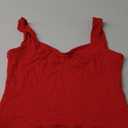 ForeFair Women Sleeveless Sexy Backless Going Out Crop Top Y2K Strappy Ruched Tank Top Summer Tight Slim Fit Cute Tops (Medium, Red)