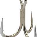 Mustad JL75NP Jolock Inline Treble Hooks, 5X Strong #2/ 0 (Pack of 5)