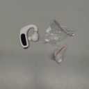 Wireless Handsfree Bluetooth Earpiece for Driving Single Earbud Bluetooth Headset One Ear Earbuds Open Ear Earphone Running Sports Headphones with Ear Hook Trucker Blue Tooth Headset for Business