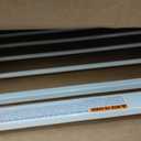 Regalo Safety 29-38.5" Baby Gate for Doorways & Bottom of Stairs, Pressure Mounted Baby Gate with Door for Babies, Toddlers & Pets, Tested & Safe for 30 Years, American Designed, American Owned, White