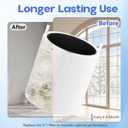 Premuim Replacement Filter Compatible with Blue Pure 511 Air Puri-Fier, 2-in-1 Filters with Particle and Activated Carbon 2 Packs