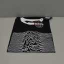 Joy Division Ringer T Shirt Unknown Pleasures Logo Official Unisex Black size XL