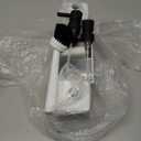 Kitchen soap Dispenser with Sponge Holder Set for Sink Caddy (Double soap dispensers and 1 Brush) Matte White