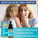 2 x Tinnitus Relief for Ringing Ears, Best Tinnitus Relief Drop, Tinnitus Ear Drops to Reduce Ear Noise and Improve Hearing for Men and Women,60ml