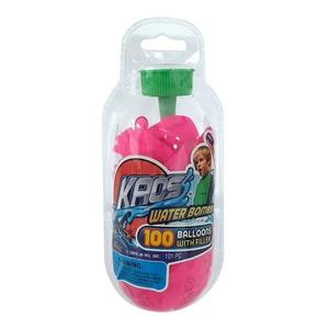 Water balloons, including a filler nozzle, designed for outdoor water activities, 3 Pack