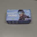 Findway Ski Goggles OTG - Over Glasses Snow/Snowboard Goggles for Men, Women & Youth - 100% UV Protection (A1-white Silver Vlt 10%)