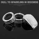 1797 Bling Accessories fit for Toyota RAV4 2024 2023 2022 2021 2020 2019 Interior AC Air Conditioning Gear Shift Knob Covers Crystal Decoration Pack of 3