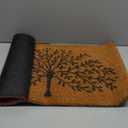 Coir Doormat, 16''x27.5'', Tree of Life, Outdoor Indoor Welcome Mat for Home Entrance