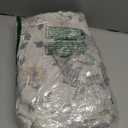 GENIMO 5FT Round Area Rugs for Living Room, Circle Rugs Machine Washable Low Pile, Chenille Non Slip Vintage Rug for Bedroom, Dining Room, Home Office, Light Taupe Brown