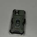 VEGO for iPhone 15 ProMax Case with Belt Clip Holster, Slide Camera Cover & Magnetic 360Rotatable Ring Kickstand Heavy Duty Protection Rugged Case for iPhone 15 Pro Max - Green