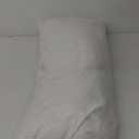 Flat Ultra Thin Bed Pillows Standard Size Pillow Set of 2 Extra Soft Down Alternative for Stomach Side Back Sleeper White 20x26inches