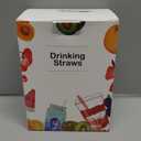 [1000 Pcs] Black Disposable Cocktail Short Straws - 5 Inch Coffee & Cocktail Stirrers Plastic Straws 0.16 Inch Diameter for Whiskey, Bar, Club, Soda, Cocktail, Teas