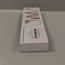 Astercook Knife Set, 13 Pieces Kitchen Knives Set with Healthy Anti-Rust Coating, Dishwasher Safe, Stainless Steel Chef Knife Sets with 6 Blade Guards, Perfect Holiday Gifts for Kitchen (Large, Cream)