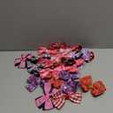 PET SHOW 20Pairs 2" 3" 4" Big Dog Hair Bows with Rubber Band for Small Medium Large Dogs Rhinestone Floral Bowknot Topknot Cats Rabbits Girl Boy Pink Blue Grooming Hair Accessories