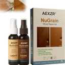NuGrain Wood Repair Kit | Restore a Finish for Wood | Floor Cover Nicks and Scratches | Perfect Color Match for Any Wood Tone1 Pack /2bottle