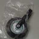 6" Heavy Duty Farm Gate Wheel, Black, 1 Pack