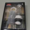 OXO Good Grips 14-Piece Cookie Press Set, Cookie Press with 12 Stainless Steel Disks and Storage Case, Holiday Baking and Everyday Treats, Essential Baking Supplies (100)