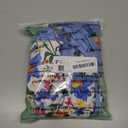 ChiaoLezhee Women's Tummy Control One Piece Swimsuit Matching Coverup Monokini with Sarong Wrap Skirt Set, Cheeky Cutout Tie Sexy Retro Halter Summer Beach Slimming Pool,Blue Floral,Large