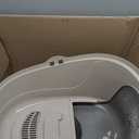 Amazon Basics No-Mess Hooded Cat Litter Box, Standard, Multicolor, 21 in x 16 in x 15 in