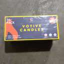 Candle Charisma Citronella Scented Votive Candles - 15 Hour Burn time - Set of 36 for Dinner, Wedding, Halloween and Holiday Decorations