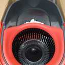 O-Cedar EasyWring Microfiber Spin Mop & Bucket Floor Cleaning System + 2 Extra Refills, Red/Gray