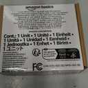 Amazon Basics Wired Earbuds with Microphone, in-Ear Headphones, USB-C, 4.2 ft Cable, S/M/L Ear Tips, Black