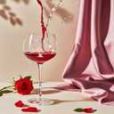 Mothers Day Gifts for Mom Grandma Wife Daughter, Initial A-Z Wine Glass Personalized Gift For Women, Unique Birthday Gifts for Women Her Mom Best Friend Sister Wife (T)