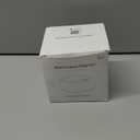 JGB Floss Pick Holder Container With One-Touch Opening, Quick Refill For Qtip, Cotton Swabs, Balls, Pads - Reusable Small Square Dispenser Box For Home, Hotel, Office Organizers and Storage - White 2 Packs