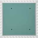 Byson Access Door 16" x 16" Drywall Access Panel Tape in - Ideal for Walls and Ceilings - Detachable Hinged Push Lock Door with Steel Frame Drywall Door